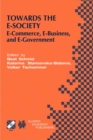 Image for Towards the E-Society: E-Commerce, E-Business, and E-Government : 74