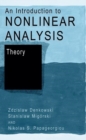 Image for An introduction to nonlinear analysisVol. 1: Theory