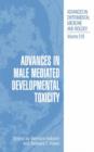 Image for Advances in Male Mediated Developmental Toxicity
