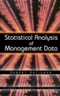 Image for Statistical analysis of management data