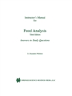 Image for Food Analysis : Third Edition