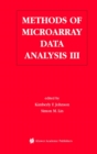 Image for Methods of Microarray Data Analysis III