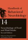 Image for Neurobiology of food and fluid intake