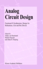 Image for Analog Circuit Design: Fractional-N Synthesizers, Design for Robustness, Line and Bus Drivers