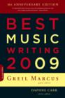 Image for Best music writing 2009