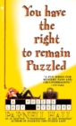 Image for You have the right to remain puzzled