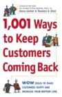 Image for 1,001 ways to keep customers coming back: wow ideas that make customers happy and will increase your bottom line