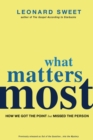 Image for What Matters Most: How We Got the Point but Missed the Person