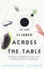 Image for As she climbed across the table