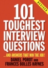 Image for 101 toughest interview questions: --and answers that win the job!