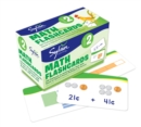 Image for 2nd Grade Math Flashcards : 240 Flashcards for Building Better Math Skills (Place Value, Comparisons Rounding, Addition &amp; Subtraction, Fractions, Measurement, Time, Money)