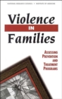 Image for Violence in Families : Assessing Prevention and Treatment Programs