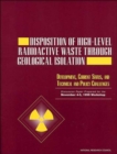 Image for Disposition of High-Level Radioactive Waste Through Geological Isolation : Development, Current Status, and Technical and Policy Challenges