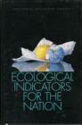 Image for Ecological Indicators for the Nation