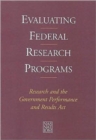 Image for Evaluating Federal Research Programs