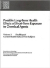 Image for Possible Long-Term Health Effects of Short-Term Exposure To Chemical Agents, Volume 3