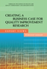 Image for Creating a Business Case for Quality Improvement Research