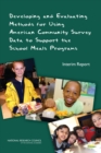 Image for Developing and evaluating methods for using American community survey data to support the school meals programs: interim report