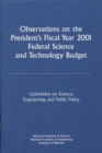 Image for Observations on the President&#39;s Fiscal Year 2001 Federal Science and Technology Budget