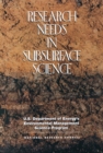 Image for Research Needs in Subsurface Science
