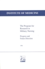 Image for Program for Research in Military Nursing: Progress and Future Direction