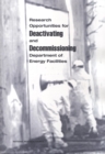 Image for Research Opportunities for Deactivating and Decommissioning Department of Energy Facilities