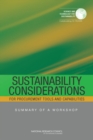 Image for Sustainability considerations for procurement tools and capabilities  : summary of a workshop