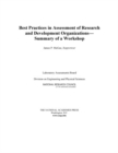 Image for Best Practices in Assessment of Research and Development Organizations : Summary of a Workshop