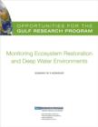 Image for Opportunities for the Gulf Research Program: Monitoring Ecosystem Restoration and Deep Water Environments