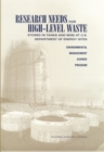 Image for Research Needs for High-level Waste Stored in Tanks and Bins at U.s. Department of Energy Sites: Environmental Management Science Program.