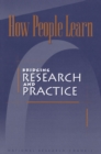 Image for How people learn: bridging research and practice