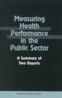 Image for Measuring health performance in the public sector: a summary of two reports
