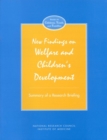 Image for New findings on welfare and children&#39;s development: summary of a research briefing