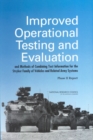 Image for Improved Operational Testing and Evaluation: And Methods of Combining Test Information for the Stryker Family of Vehicles and Related Army Systems.