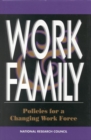 Image for Work and family: policies for a changing work force