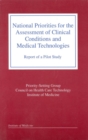 Image for National Priorities for the Assessment of Clinical Conditions and Medical Technologies: Report of a Pilot Study.