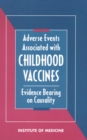 Image for Adverse Events Associated with Childhood Vaccines: Evidence Bearing on Causality.