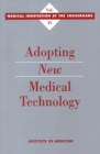 Image for Adopting new medical technology