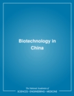 Image for Biotechnology in China