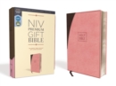 Image for NIV, Premium Gift Bible, Leathersoft, Pink/Brown, Red Letter, Comfort Print : The Perfect Bible for Any Gift-Giving Occasion