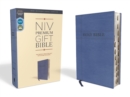 Image for NIV, Premium Gift Bible, Leathersoft, Navy, Red Letter, Thumb Indexed, Comfort Print : The Perfect Bible for Any Gift-Giving Occasion