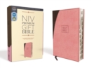 Image for NIV, Premium Gift Bible, Leathersoft, Pink/Brown, Red Letter, Thumb Indexed, Comfort Print : The Perfect Bible for Any Gift-Giving Occasion