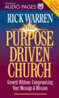 Image for The Purpose Driven Church : Growth without Compromising Your Message and Mission