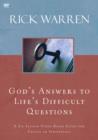 Image for God&#39;s Answers to Life&#39;s Difficult Questions Video Study