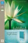Image for NIV, Fulfilled Devotional Bible for the Single Woman, Leathersoft, Turquoise