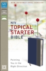 Image for NIV, Topical Starter Bible, Leathersoft, Blue/Gray
