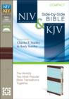 Image for NIV, KJV, Side-by-Side, Compact, Leathersoft, Brown/Blue : God&#39;s Unchanging Word Across the Centuries
