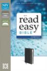 Image for NIV, ReadEasy Bible, Compact, Imitation Leather, Black/Black, Lay Flat