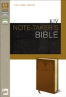 Image for KJV, Note-Taker&#39;s Bible, Leathersoft, Tan, Red Letter Edition
