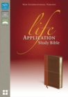 Image for NIV, Life Application Study Bible, Second Edition, Leathersoft, Tan/Brown, Red Letter Edition